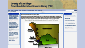 What Pirlsandiego.net website looked like in 2021 (2 years ago)