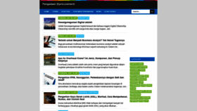 What Pengadaan.web.id website looked like in 2021 (2 years ago)