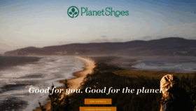 What Planetshoes.com website looked like in 2021 (2 years ago)