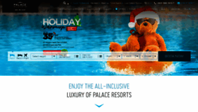 What Palaceresorts.com website looked like in 2021 (2 years ago)