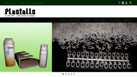 What Plastalls.com website looked like in 2021 (2 years ago)