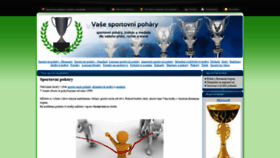 What Pohary-trofeje-medaile.cz website looked like in 2021 (2 years ago)