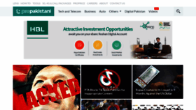 What Propakistani.pk website looked like in 2021 (2 years ago)