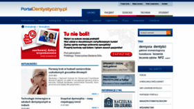 What Portaldentystyczny.pl website looked like in 2021 (2 years ago)