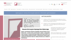 What Pkw.gov.pl website looked like in 2021 (2 years ago)