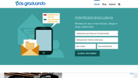 What Posgraduando.com website looked like in 2021 (2 years ago)