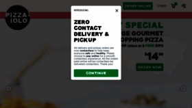 What Pizzaiolo.ca website looked like in 2021 (2 years ago)