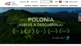 What Polonia.travel website looked like in 2021 (2 years ago)