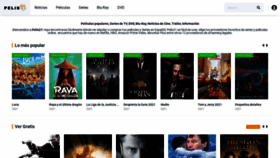 What Pelis21.tv website looked like in 2021 (4 years ago)