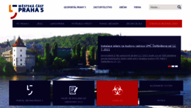 What Praha5.cz website looked like in 2021 (2 years ago)