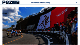 What Pezcyclingnews.com website looked like in 2021 (2 years ago)