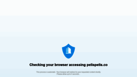 What Pelispelis.co website looked like in 2021 (2 years ago)