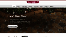 What Pavestone.com website looked like in 2021 (2 years ago)