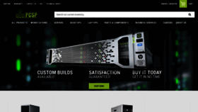 What Pcserverandparts.com website looked like in 2021 (2 years ago)
