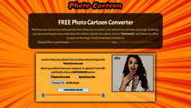 What Photocartoon.net website looked like in 2021 (2 years ago)