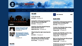 What Phattuvietnam.net website looked like in 2021 (2 years ago)