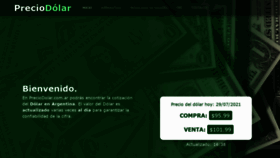 What Preciodolar.com.ar website looked like in 2021 (2 years ago)
