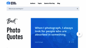 What Photoquotes.com website looked like in 2021 (2 years ago)