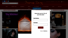 What Phoenixxrising.com website looked like in 2021 (2 years ago)