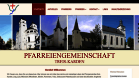 What Pg-treis-karden.de website looked like in 2021 (2 years ago)