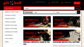 What Pit-bull.com website looked like in 2021 (2 years ago)