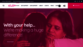What Pinkribbonfoundation.org.uk website looked like in 2021 (2 years ago)