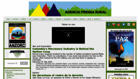 What Prensarural.org website looked like in 2021 (2 years ago)