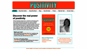 What Positivityratio.com website looked like in 2021 (2 years ago)
