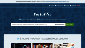 What Portalvs.sk website looked like in 2021 (2 years ago)
