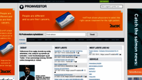 What Proinvestor.com website looked like in 2021 (2 years ago)