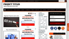 What Projecttitles4free.com website looked like in 2021 (2 years ago)