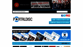 What Portaldisc.com website looked like in 2021 (2 years ago)