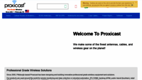 What Proxicast.com website looked like in 2021 (2 years ago)