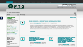 What Ptg-org.pl website looked like in 2021 (2 years ago)