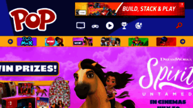 What Popgirl.tv website looked like in 2021 (2 years ago)