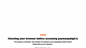 What Peymanpakgil.ir website looked like in 2021 (2 years ago)
