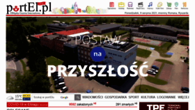 What Portel.pl website looked like in 2021 (2 years ago)
