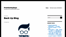 What Premiumtoyboys.com website looked like in 2021 (2 years ago)