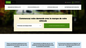 What Proxyparts.fr website looked like in 2021 (2 years ago)