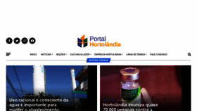 What Portalhortolandia.com.br website looked like in 2021 (2 years ago)