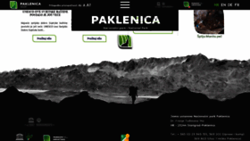 What Paklenica.hr website looked like in 2021 (2 years ago)