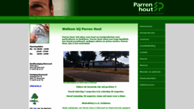 What Parren.nl website looked like in 2021 (2 years ago)
