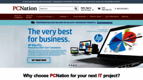 What Pcnation.com website looked like in 2021 (2 years ago)