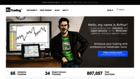What Pointzero-trading.com website looked like in 2021 (2 years ago)