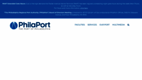 What Philaport.com website looked like in 2021 (2 years ago)