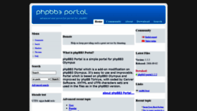 What Phpbb3portal.com website looked like in 2021 (2 years ago)