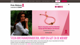 What Pinkribbon.nl website looked like in 2021 (2 years ago)