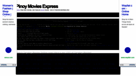 What Pinoymoviexpress.blogspot.com website looked like in 2021 (2 years ago)