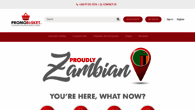 What Promobasket.co.zm website looked like in 2021 (2 years ago)
