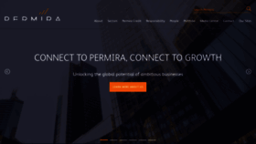 What Permira.com website looked like in 2021 (2 years ago)